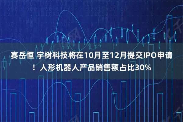 赛岳恒 宇树科技将在10月至12月提交IPO申请！人形机器人产品销售额占比30%